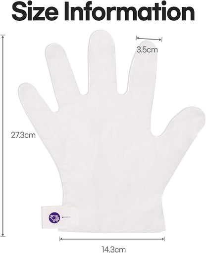 Epielle Moisturizing Hand Mask 6 Pairs, Deep Moisturizing Gloves for Dry, Cracked Hands, Self Care Gifts for Women, Spa Kit, Stocking Stuffers, Thanksgiving Essentials