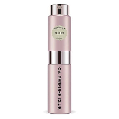 CA Perfume Impression of Meliora for Women Floral Green Scent Long Lasting Perfumes for Women Eau De Parfum Travel Size Refillable Atomizer Spray 0.27 Fl Oz 8ml