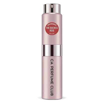 CA Perfume Impression of The Duchess Rose for Women Amber Floral Scent Long Lasting Perfumes for Women Eau De Parfum Travel Size Refillable Atomizer Spray 0.27 Fl Oz 8ml