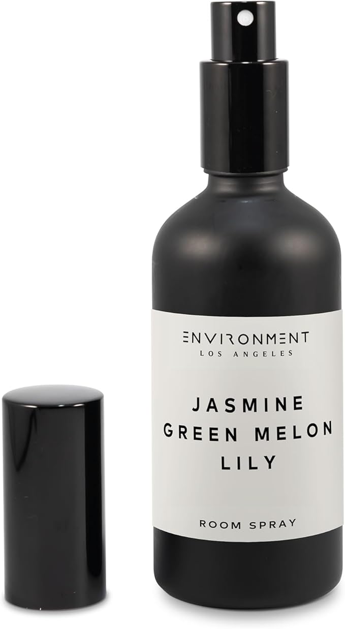ENVIRONMENT Inspired by 5-Star Resort WN Room Spray, 100ml Air Freshener (Jasmine | Green Melon | Lily) Home Fragrance Accessories, Room Perfume, Room Deodorizer, Vegan & Cruelty-Free