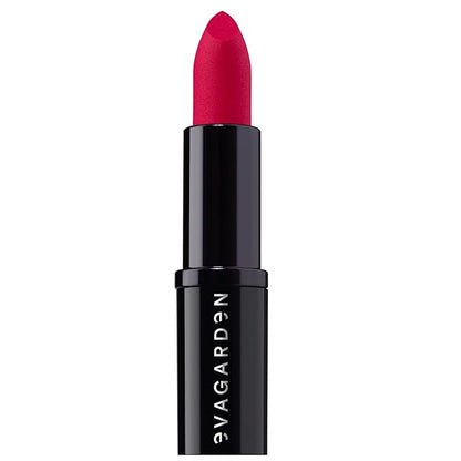 EVAGARDEN The Matte Lipstick - Velvety Texture and Vibrant Ultra-Matte Finish - Pigmented, Soft and Silky Formula and Smooth Application - Offers Bold Saturated Color - 638 Juicy Red - 0.1 oz
