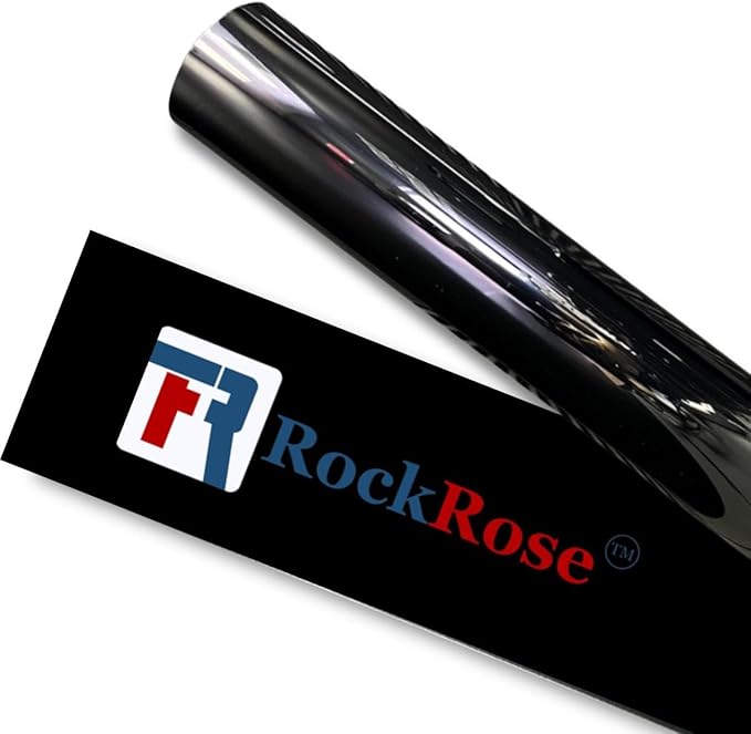 RockRose 35% Nano Ceramic Car Window Tint 36 in x 15FT 2PLY Privacy Film Heat Block, 99% UVR, and 85% IRR Block for Auto or Home Strong Adhesive, Easy Shrink, Plotter Friendly - Charcoal