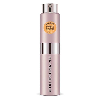 CA Perfume Impression of Powder Flowers for Women Floral Scent Long Lasting Perfumes for Women Eau De Parfum Travel Size Refillable Atomizer Spray 0.27 Fl Oz 8ml