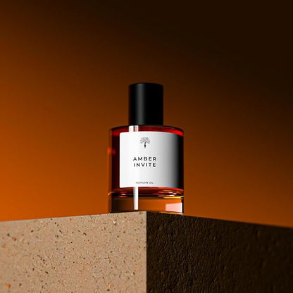 Amber Invite inspired by TF Amber Intrigue | Long Lasting Perfume Oil for Women – 50ml with Bonus 30ml (Pack of 2)