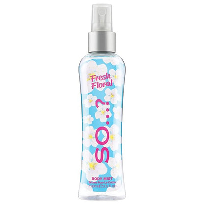 Fresh Floral Body Mist by So...? - Perfume for Women - Ideal Gifts - Body Spray for Women with Citrus, Green Notes and Freesia - 3.5 oz