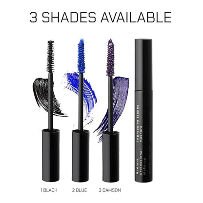 RADIANT PROFESSIONAL Lengthening Volumizing Mascara – Smudge Proof Mascara for Volume and Length – Long-Lasting, Dramatic False Lash Effect – 8ml (03 DAMSON)