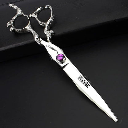 Professional Japanese Hair Scissors - 440C Stainless Steel/Rose Razor Edge (7 Inch Flat-A)
