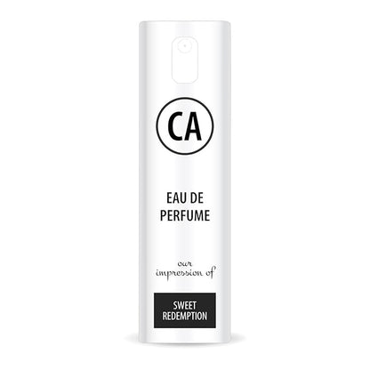 CA Perfume Impression of Sweet Redemption Unisex Eau De Parfum Amber Floral Scent Long Lasting Unisex Fragrance Travel Size TSA Ready for Day and Night Wear 0.33 Fl Oz 10ml