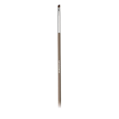 Sandstone Scandinavia Soft Collection Makeup Brush - Professional Premium Eyeliner brush for applying and blending eyeliner. Angled bristles. Vegan Makeup brush for all skin types
