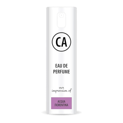 CA Perfume Impression of Acqua Fiorentina for Women Eau De Parfum Floral Fruity Scent Long Lasting Perfumes for Women Travel Size TSA Ready for Day and Night Wear 0.33 Fl Oz 10ml
