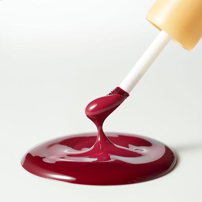 Laka Fruity Glam Lip Tint Mini, Glowing Lip Stain with Wide Color Spectrum, Hydrating & Lightweight Texture, Long-Lasting Bold Stain, Non-Sticky, Vegan, K-Beauty (#139 Cheating)