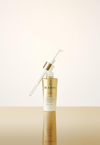 REJURAN® Dual Effect Ampoule, DOT DUAL c-PDRN® - Salmon DNA Face Serum for Deep Rejuvenation, Wrinkle Care, Firming, Skin Elasticity with Visible Anti-Aging Results. Korean Skincare (1.01 fl oz)
