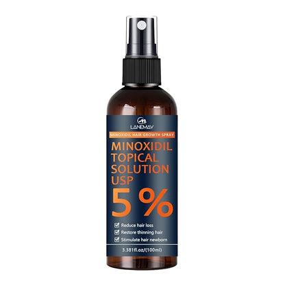 5% Minoxidil for Men Hair with Biotin, Minoxidil for Women, Minoxidil Beard Growth Oil, Minoxidil Hair Growth Serum for Men Hair Growth
