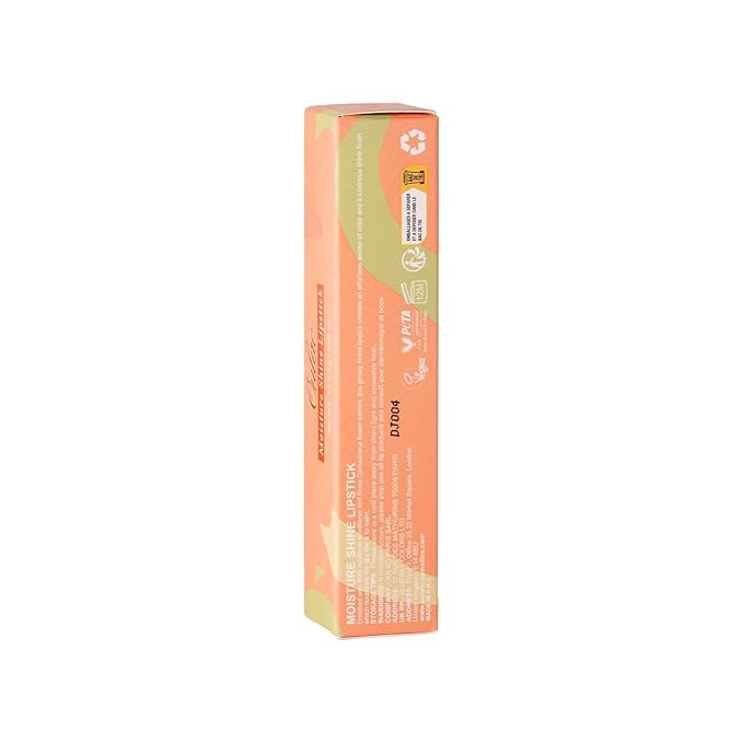 Oulac Moisturizing Shine Lipstick - Giltter Tinted Lip Balm Hydrating, Lip Plumper, Glossy Finish, Sheer Coverage with Pearlescent, Smooth for All Skin, Cracked and Chapped Lips, 2.2g/0.07oz (S03)