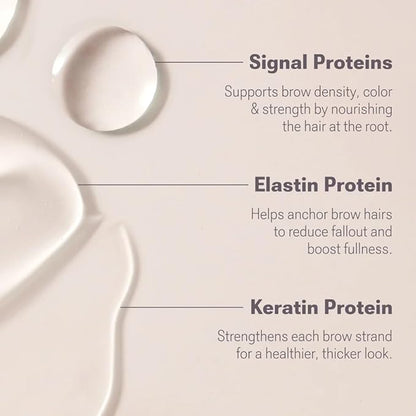 NULASTIN Shape Altering Eyebrow Serum - Brow Serum to Shape & Define - Improves the Appearance of Sparse Eyebrows for a Fuller Look - Enriched with Hair-Strengthening Ingredients (0.1 Fl Oz)
