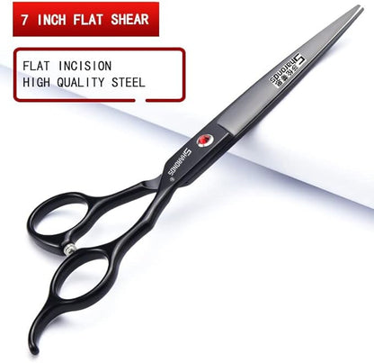 6/7 Inch Hairdressing Scissors Set Barber Shop Hair Scissors Styling Tools (7-inch 2pc)