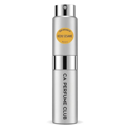 CA Perfume Impression of Kedu Sesame for Women and Men Chypre Floral Scent Long Lasting Unisex Fragrance Eau De Parfum Travel Size Refillable Atomizer Spray 0.27 Fl Oz 8ml