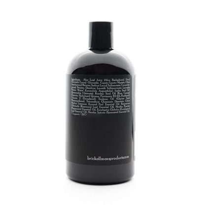 Brickell Men's Rapid Wash, Natural and Organic 3 in 1 Body Wash Gel for Men, 16 Ounce, Fresh Mint Scent