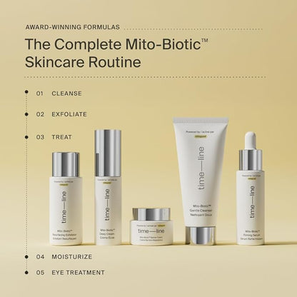 Timeline Mito-Biotic™ Travel Size Firming Serum Anti-Aging Treatment With Antioxidants - Lifting, Brightening, Hydrating & Wrinkle Reducing For All Skin Types - .51 Fl Oz