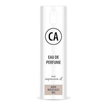 CA Perfume Impression of Rare Molecules 01 Iris Unisex Eau De Parfum Woody Scent Long Lasting Unisex Fragrance Travel Size TSA Ready for Day and Night Wear 0.33 Fl Oz 10ml