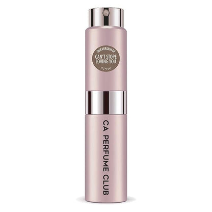 CA Perfume Impression of Can't Stope Loving You for Women Amber Vanilla Scent Long Lasting Perfumes for Women Eau De Parfum Travel Size Refillable Atomizer Spray 0.27 Fl Oz 8ml