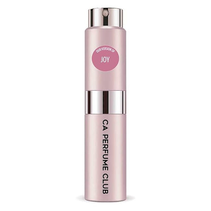 CA Perfume Impression of Joy for Women Floral Woody Musk Scent Long Lasting Perfumes for Women Eau De Parfum Travel Size Refillable Atomizer Spray 0.27 Fl Oz 8ml