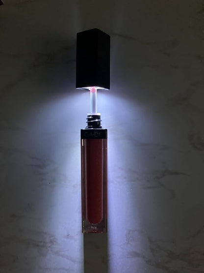 GA-DE Crystal Lights Lip Gloss, 527 - Enriched with Light-Reflecting Crystal Pearls - Smooth Silky, Rich Color - Moisturizes and Adds Shine - 0.2 oz