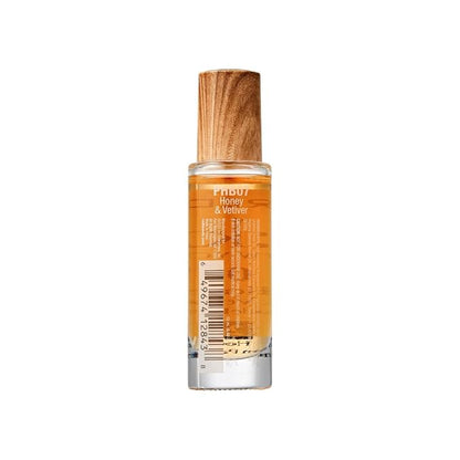 EL:KISS Roll On Perfume, Honey & Vetiver Eau de Parfum 12mL (.40 Fl Oz), Hydrating & Long-Lasting, Alcohol-Free & Mineral Oil-Free, Infused with Jojoba, Argan & Coconut Oil