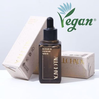 ALLCHADA® Doctor-Developed K-Beauty Anti-Aging Serum, 50ml with Plant-Based Cica Exosome for Skin Soothing, Hydration & Radiance