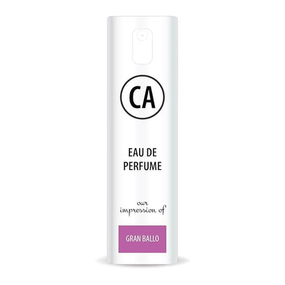 CA Perfume Impression of Gran Ballo for Women Eau De Parfum Floral Fruity Scent Long Lasting Perfumes for Women Travel Size TSA Ready for Day and Night Wear 0.33 Fl Oz 10ml