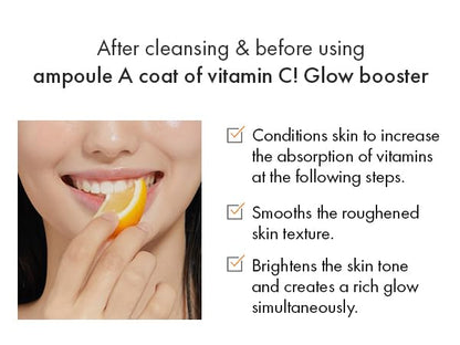 Dr.Ceuracle by leegeehaam Pure Vitamin C Mellight Boosting Essence (145ml / 4.90 fl. oz.) - Glow Skin Bubble Ampoule, 21.2% Vitamin C Complex, Improves Skin Tone, Refreshes and Energizes Tired Skin