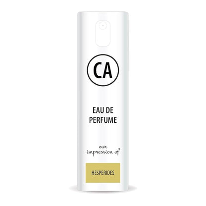 CA Perfume Impression of Hesperides Unisex Eau De Parfum Aromatic Scent Long Lasting Unisex Fragrance Travel Size TSA Ready for Day and Night Wear 0.33 Fl Oz 10ml