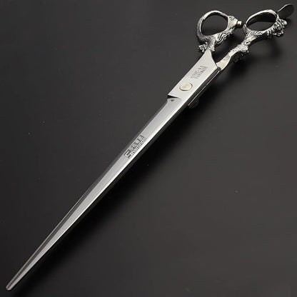 Hair scissors Professional hair scissors Japanese hair scissors 440C stainless steel/rose razor [scissors bag is a gift (9 inch flat)