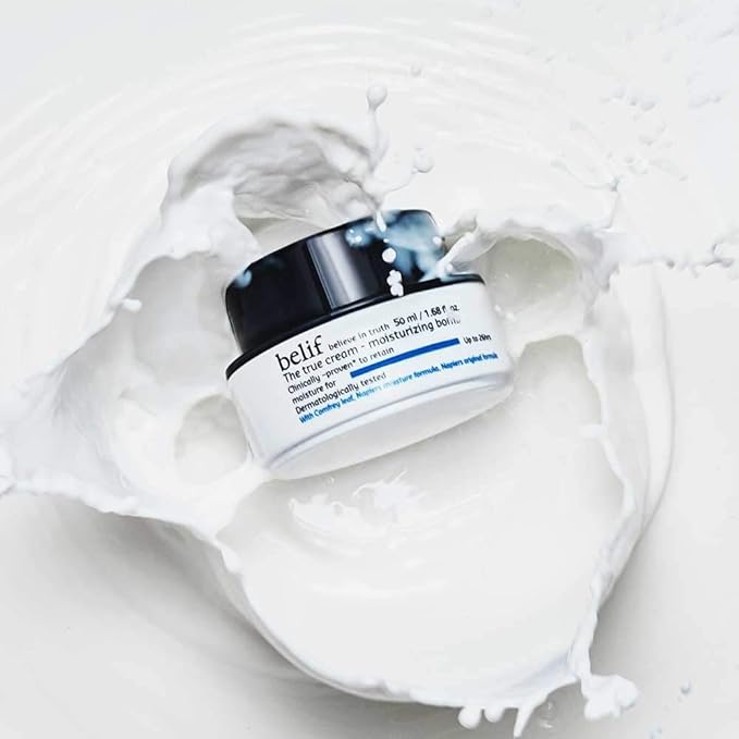 belif The True Cream Moisturizing Bomb with Oak Husk and Vitamin B | Moisturizer | Good for Dry Skin, Dryness Dullness, and Uneven Texture |For Normal, Dry Skin Types