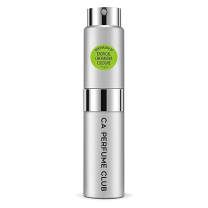 CA Perfume Impression of Tropical Cherimoya Cologne for Women and Men Floral Fruity Scent Long Lasting Unisex Fragrance Eau De Parfum Travel Size Refillable Atomizer Spray 0.27 Fl Oz 8ml