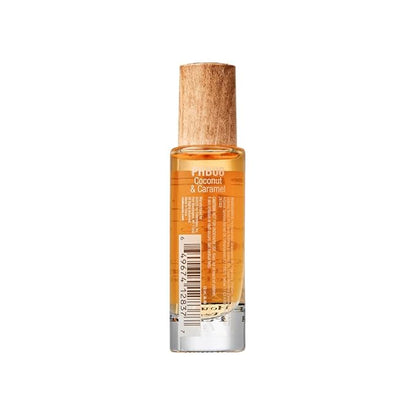 EL:KISS Roll On Perfume, Coconut & Caramel Eau de Parfum 12mL (.40 Fl Oz), Hydrating & Long-Lasting, Alcohol-Free & Mineral Oil-Free, Infused with Jojoba, Argan & Coconut Oil