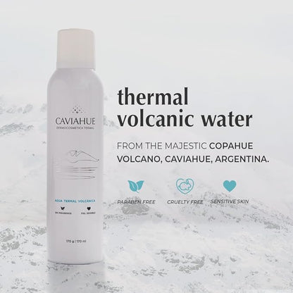 Caviahue Thermal Volcanic Water | Calming Facial Mist Spray | 100% Natural | All skin Types