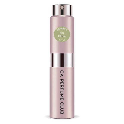 CA Perfume Impression of Deep Freesia for Women Floral Scent Long Lasting Perfumes for Women Eau De Parfum Travel Size Refillable Atomizer Spray 0.27 Fl Oz 8ml