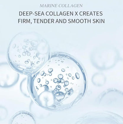 Collagen Anti-Aging Face Sheet Mask, Set of 10 – Firming & Hydrating Skincare with Hyaluronic Acid – Moisturising Repair Treatment for Sensitive Skin – Holiday-Ready Glow for Women & Men