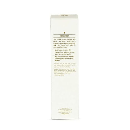 Hylunia Neroli Mist - instant moisturizing spray - Colloidal Silver and Aloe Vera - for younger fresher looking skin - all natural toner