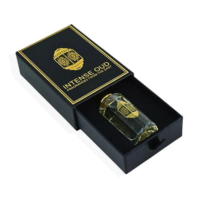 INTENSE OUD Dalya Long Lasting Arabian Perfume Oils for Women 12ML (0.40 OZ) Fragrance Oil with Floral & Fruity Notes, Deep Woody Vanilla Finish - Concentrated Perfume Oil With Black Gift Box