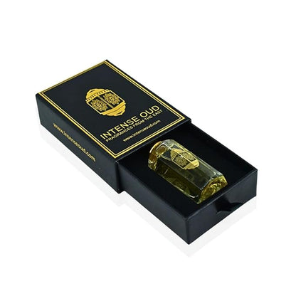 INTENSE OUD Scandalous Long Lasting Arabian Perfume Oils for Women 12ML (0.40 OZ) Floral Fruity Fragrance Oil with a Warm Finish - Concentrated Perfume Oil in an Elegant Black Gift Box