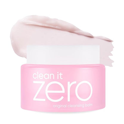 BANILA CO Clean it Zero Original Cleansing Balm | Korean Makeup Remover, Cleansing Oil, Facial Cleanser for All Skin Types | Vegan | Made with Acerola Berry & Vitamin C (50ml / 1.69 fl.oz)
