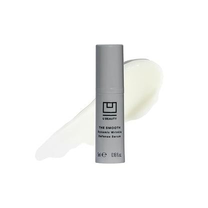 U Beauty The SMOOTH Dynamic Wrinkle Defense Serum - Multi-Peptide Complex, Copper Peptides, Retinol, Centella Exosomes, Vegan Silk Protein for Visible Wrinkle Reduction, Firming & Hydration 5ml