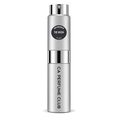 CA Perfume Impression of The Moon for Women and Men Amber Floral Scent Long Lasting Unisex Fragrance Eau De Parfum Travel Size Refillable Atomizer Spray 0.27 Fl Oz 8ml