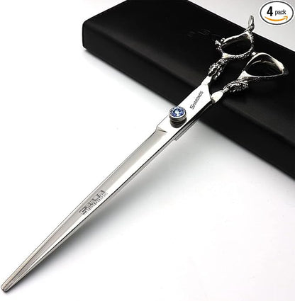 6/7/8/9 inch Professional Hair Cutting Thinning Scissors Barber Shears Hairdressing Salon Set (9 inch flat)