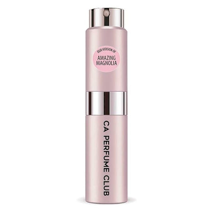 CA Perfume Impression of Amaze Gracefully Magnolia for Women Floral Fruity Scent Long Lasting Perfumes for Women Eau De Parfum Travel Size Refillable Atomizer Spray 0.27 Fl Oz 8ml