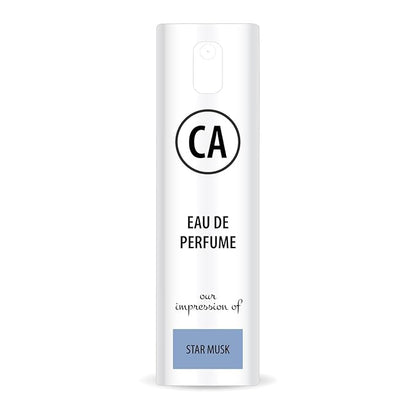CA Perfume Impression of Star Musk Unisex Eau De Parfum Floral Woody Musk Scent Long Lasting Unisex Fragrance Travel Size TSA Ready for Day and Night Wear 0.33 Fl Oz 10ml