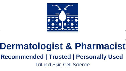 Trilipiderm All-Body Moisture Retention Crème – 2-PACK – Plant-Based All-Day Lightweight Hydration for Body and Face, Meadowfoam, Lipid Replacement, Travel-Size TSA-Approved 3 Ounce Tubes