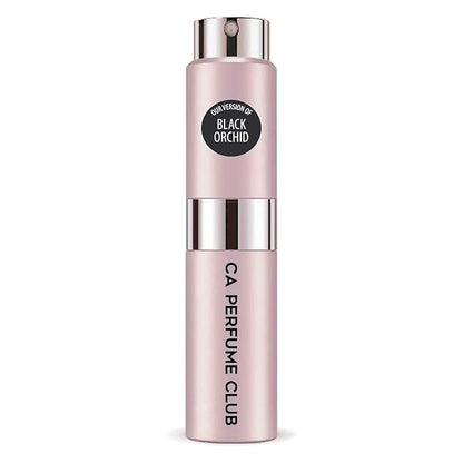 CA Perfume Impression of Black Orchid for Women Amber Floral Scent Long Lasting Perfumes for Women Eau De Parfum Travel Size Refillable Atomizer Spray 0.27 Fl Oz 8ml